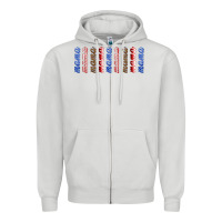 Dove Grey american mama libbey glass Zipper Hoodie - HRA Design Shop