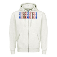 Oatmeal Heather american mama libbey glass Zipper Hoodie - HRA Design Shop