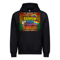 Black I'm The Rainbow Sheep Of The Family Tumbler Urban Hoodie - BundleAndBundleShop