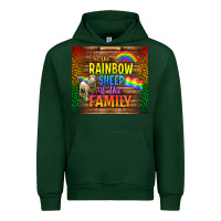 Forest Green I'm The Rainbow Sheep Of The Family Tumbler Urban Hoodie - BundleAndBundleShop