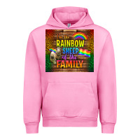 Fuchsia Pink I'm The Rainbow Sheep Of The Family Tumbler Urban Hoodie - BundleAndBundleShop