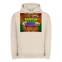 Pigment French Oak I'm The Rainbow Sheep Of The Family Tumbler Urban Hoodie - BundleAndBundleShop