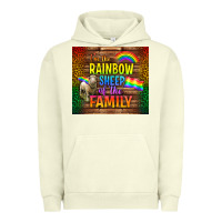 Pigment Pistachio I'm The Rainbow Sheep Of The Family Tumbler Urban Hoodie - BundleAndBundleShop