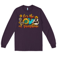 Plum for the love of sunshine Long Sleeve Tee - Zillion Design Studio