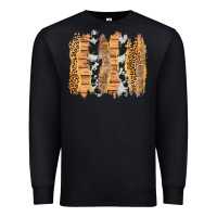 Black western brushstrokes Premium Sweatshirt - AdoDesignShop