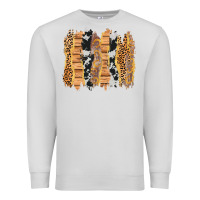 Dove Grey western brushstrokes Premium Sweatshirt - AdoDesignShop