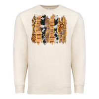 Sandshell western brushstrokes Premium Sweatshirt - AdoDesignShop