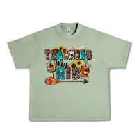 Oil Green teaching my tribe Urban Heavy Tee - Zillion Design Studio