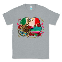 Heather Grey mexican hearts Classic Tee - CTS Tumbler Store