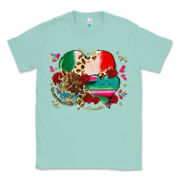 Seafoam mexican hearts Classic Tee - CTS Tumbler Store