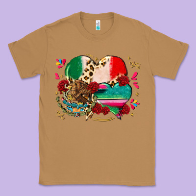 Mexican Hearts Classic Tee Designed By Cts Tumbler Store