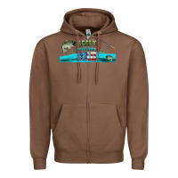 Chestnut reely awesome dad  libbey glass Zipper Hoodie - HRA Design Shop