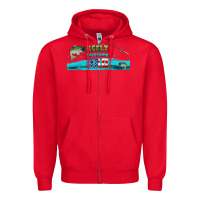 Red reely awesome dad  libbey glass Zipper Hoodie - HRA Design Shop