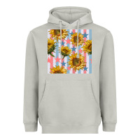 Moon Dust patriotic sunflowers stripes and stars seamless patrern Heavyweight Hoodie - BundleAndBundleShop