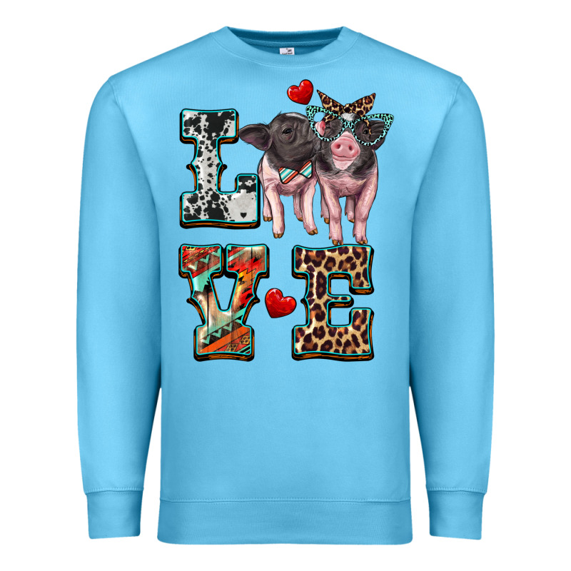 Love Baby Pigs Premium Sweatshirt by Artiststas | Teevron
