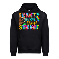 Black LGBTQ I Can't Even Think Straight Urban Hoodie - BundleAndBundleShop