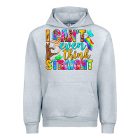 Heather Grey LGBTQ I Can't Even Think Straight Urban Hoodie - BundleAndBundleShop