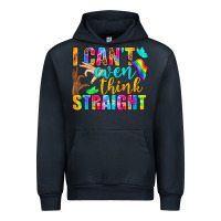 Navy LGBTQ I Can't Even Think Straight Urban Hoodie - BundleAndBundleShop