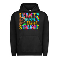 Pigment Black LGBTQ I Can't Even Think Straight Urban Hoodie - BundleAndBundleShop