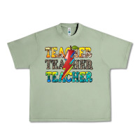 Oil Green teacher teacher Urban Heavy Tee - Zillion Design Studio