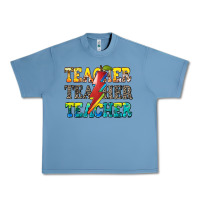 Pebble Blue teacher teacher Urban Heavy Tee - Zillion Design Studio