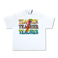 White teacher teacher Urban Heavy Tee - Zillion Design Studio
