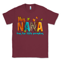 Burgundy this nana loves her little pumpkins Classic Tee - texasbilliewilder