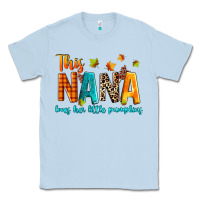 Dusty Blue this nana loves her little pumpkins Classic Tee - texasbilliewilder