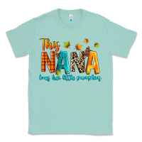 Seafoam this nana loves her little pumpkins Classic Tee - texasbilliewilder