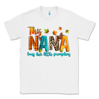 White this nana loves her little pumpkins Classic Tee - texasbilliewilder