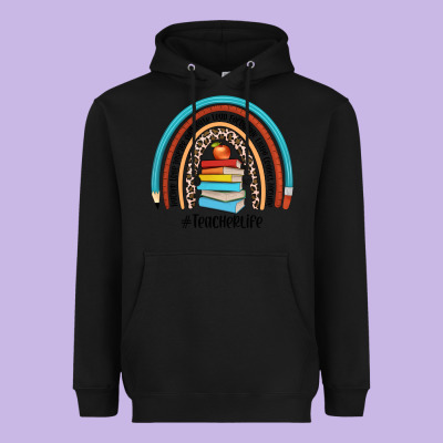 #teacherlife Heavyweight Hoodie Designed By Jahusdesignshop