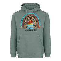 Sage #teacherlife Heavyweight Hoodie - JahusDesignShop