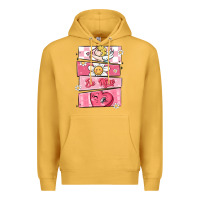 Mustard trendy valentines day retro characters Premium Hoodie - MaliasSmallBusiness