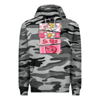 Slate Camo trendy valentines day retro characters Premium Hoodie - MaliasSmallBusiness