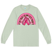 Matcha breast cancer rainbow Long Sleeve Tee - RanaPortraitStore