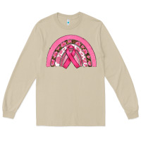 Mushroom breast cancer rainbow Long Sleeve Tee - RanaPortraitStore
