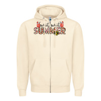 Sandshell sweet sweet summer Zipper Hoodie - CowhideDigitalArt
