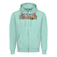Seafoam sweet sweet summer Zipper Hoodie - CowhideDigitalArt