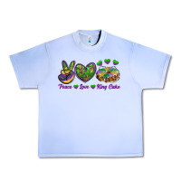Grape Ice Peace Love King Cake Urban Heavy Tee - RanaPortraitStore