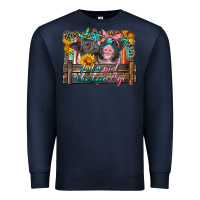 Navy just a girl who loves pigs Premium Sweatshirt - Artiststas