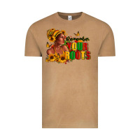 Vintage Camel Remember your roots Afro American Vintage Tee - RanaPortraitStore