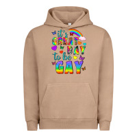 Pigment Burro Western It's Great Day To Be Gay Urban Hoodie - BundleAndBundleShop