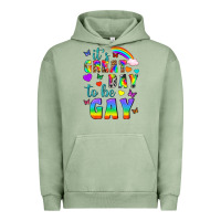 Pigment Oil Green Western It's Great Day To Be Gay Urban Hoodie - BundleAndBundleShop