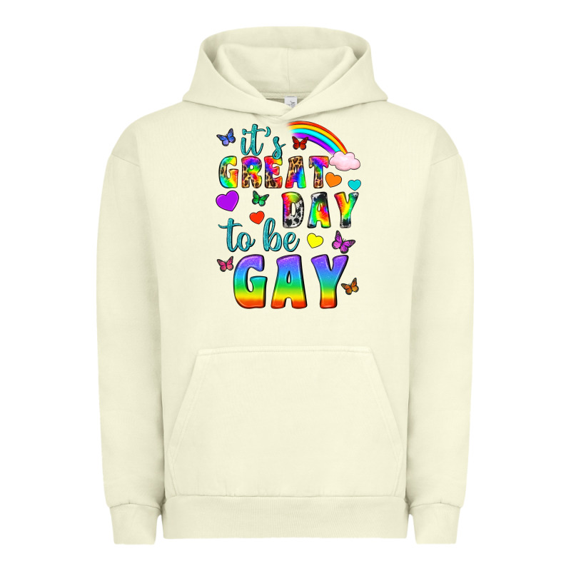 Western It's Great Day To Be Gay Urban Hoodie by BundleAndBundleShop | Teevron