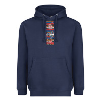 Navy usa flag and western patterns  penwraps 1 Heavyweight Hoodie - Artiststas
