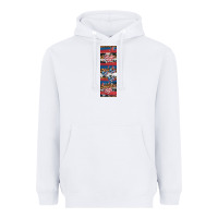 White usa flag and western patterns  penwraps 1 Heavyweight Hoodie - Artiststas