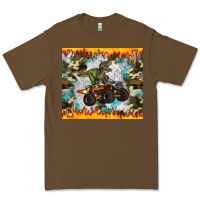 Cacao monster truck dinosaur t rex tumbler Premium Tee - Artiststas