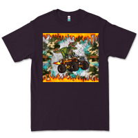 Plum monster truck dinosaur t rex tumbler Premium Tee - Artiststas