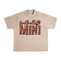 French Oak football mini with leopard Urban Heavy Tee - texasbilliewilder