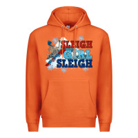 Carrot winter sleigh girl sleigh Premium Hoodie - NancyCooperArtShop